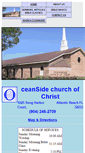 Mobile Screenshot of oceansidechurchofchrist.net